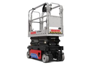 A Manitou SE0808 material handling vehicle.